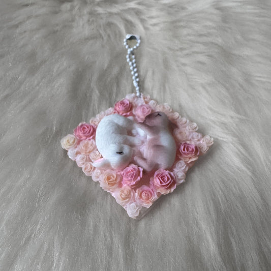 Bunny Decoden Keychain