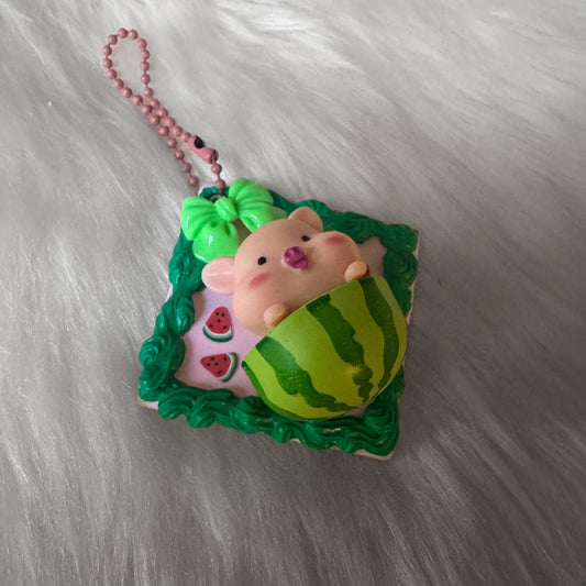 Piggy Decoden Keychain