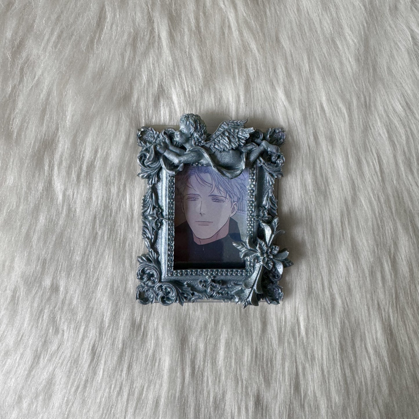 Silver with Angel Decoden Toploader