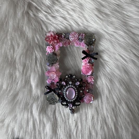 Pink and Black Decoden Toploader
