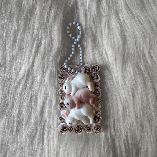 Bunny Decoden Keychain
