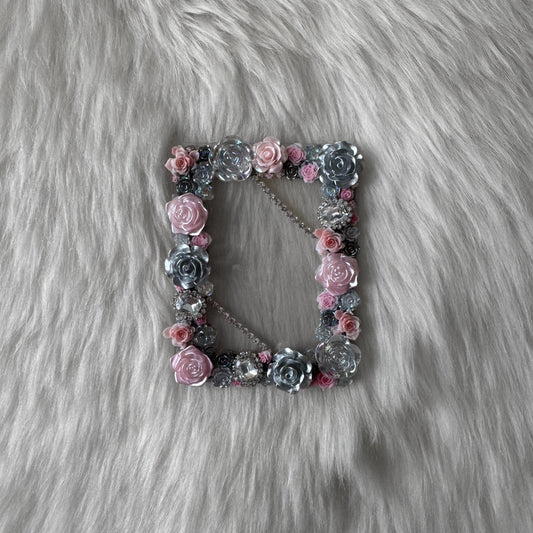 Silver and Pink Decoden Toploader