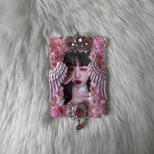 Pink with Wings Decoden Toploader