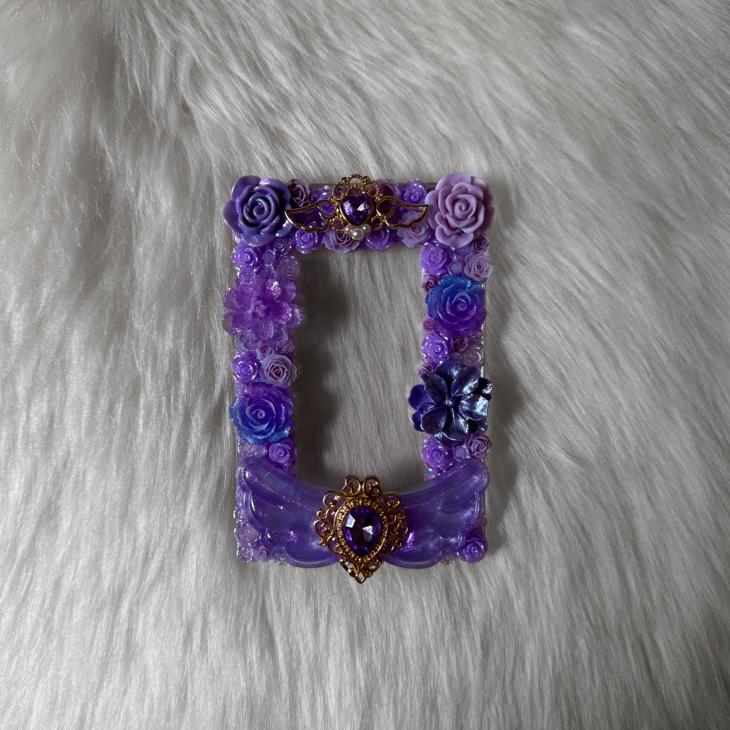 Purple with Wings Decoden Toploader