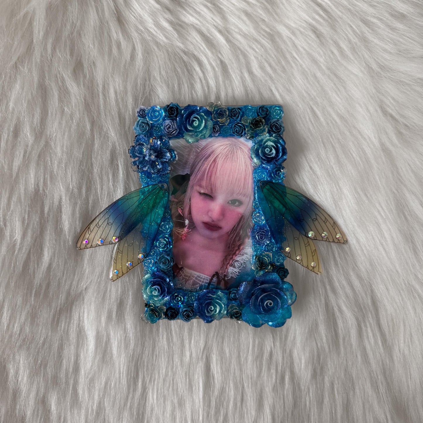 Blue with Wings Decoden Toploader