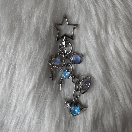 Blue Star Keychain