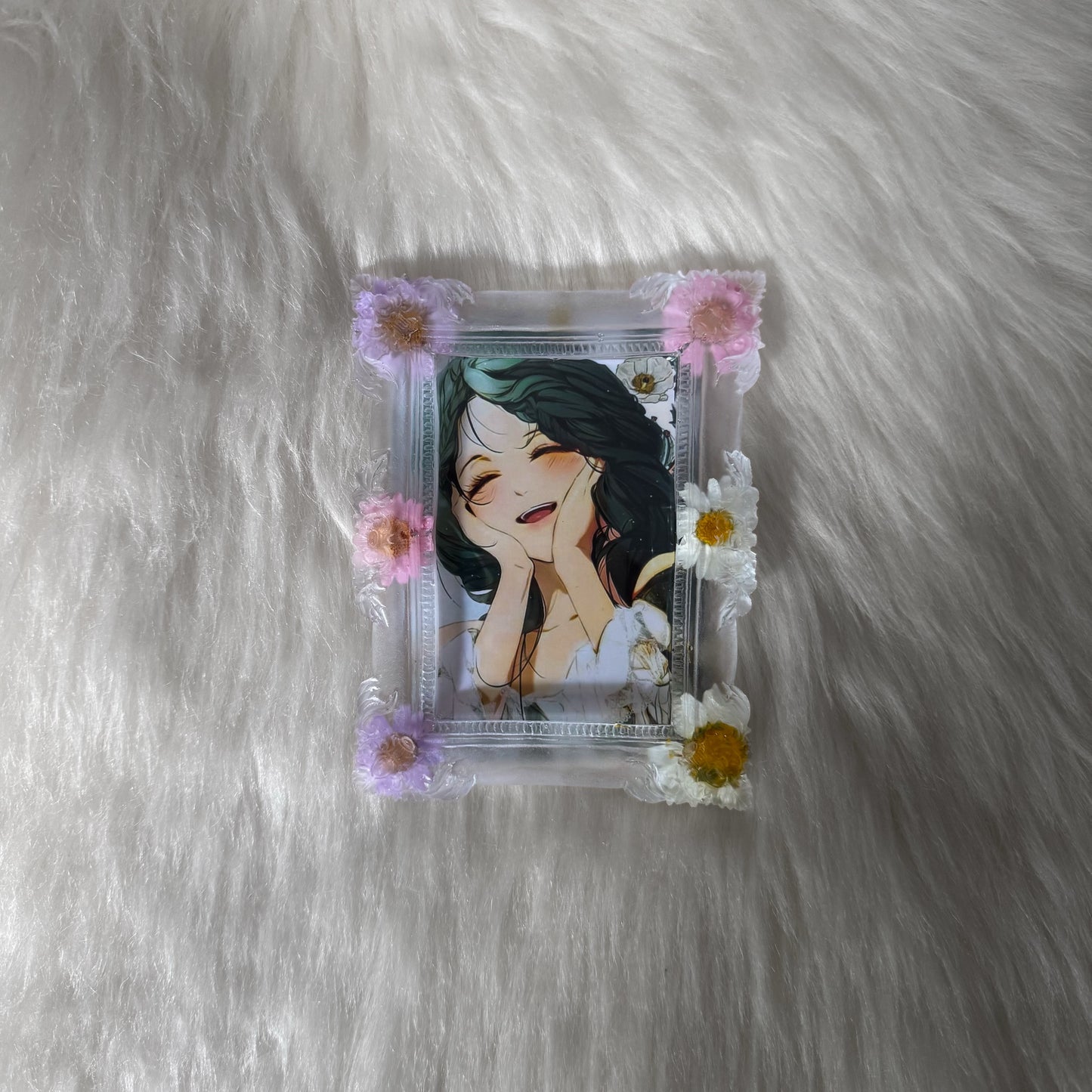 Clear Baroque with Flowers Decoden Toploader #2